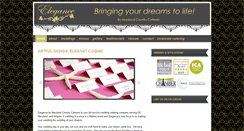 Desktop Screenshot of elegancecaterers.com